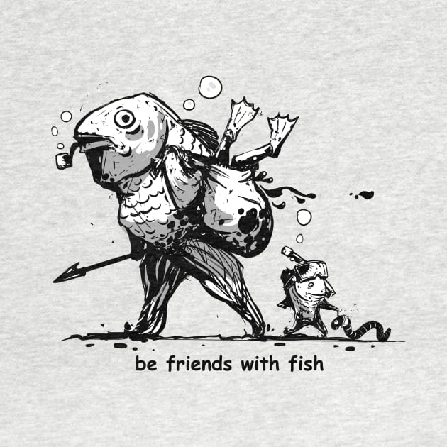 be friends with fish by vanpaul54